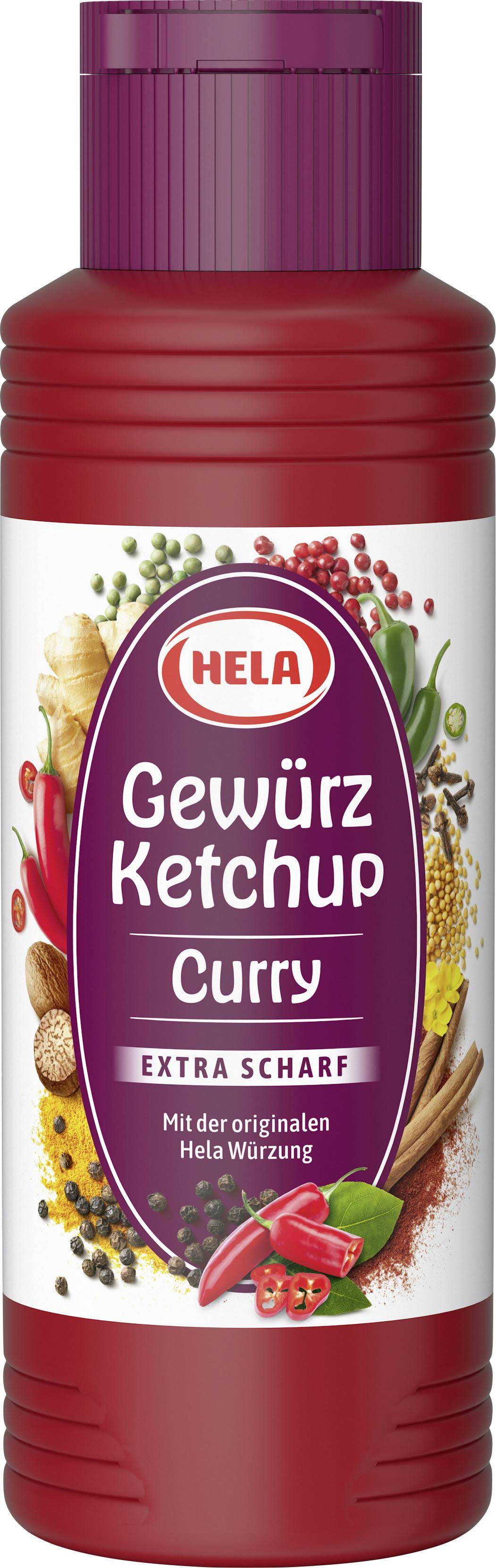Hela Curry Extra Hot Spice Ketchup - 300ml