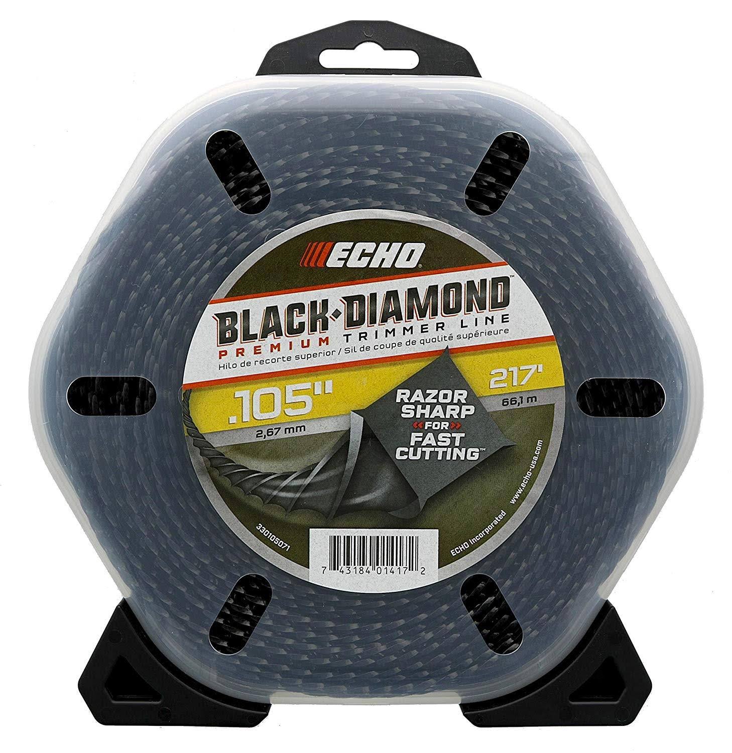 Echo OEM Black Diamond Trimmer Line - 0.105" x 217', 1lb