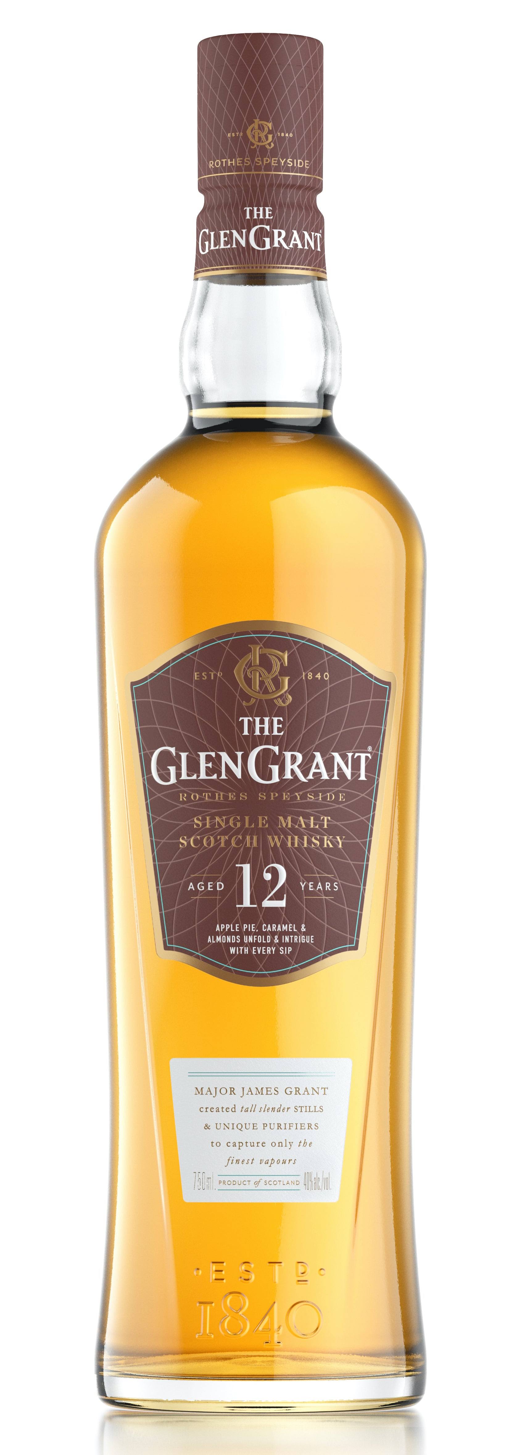 Glengrant Whisky, Single Malt, Scotch, Rothes Speyside - 750 ml
