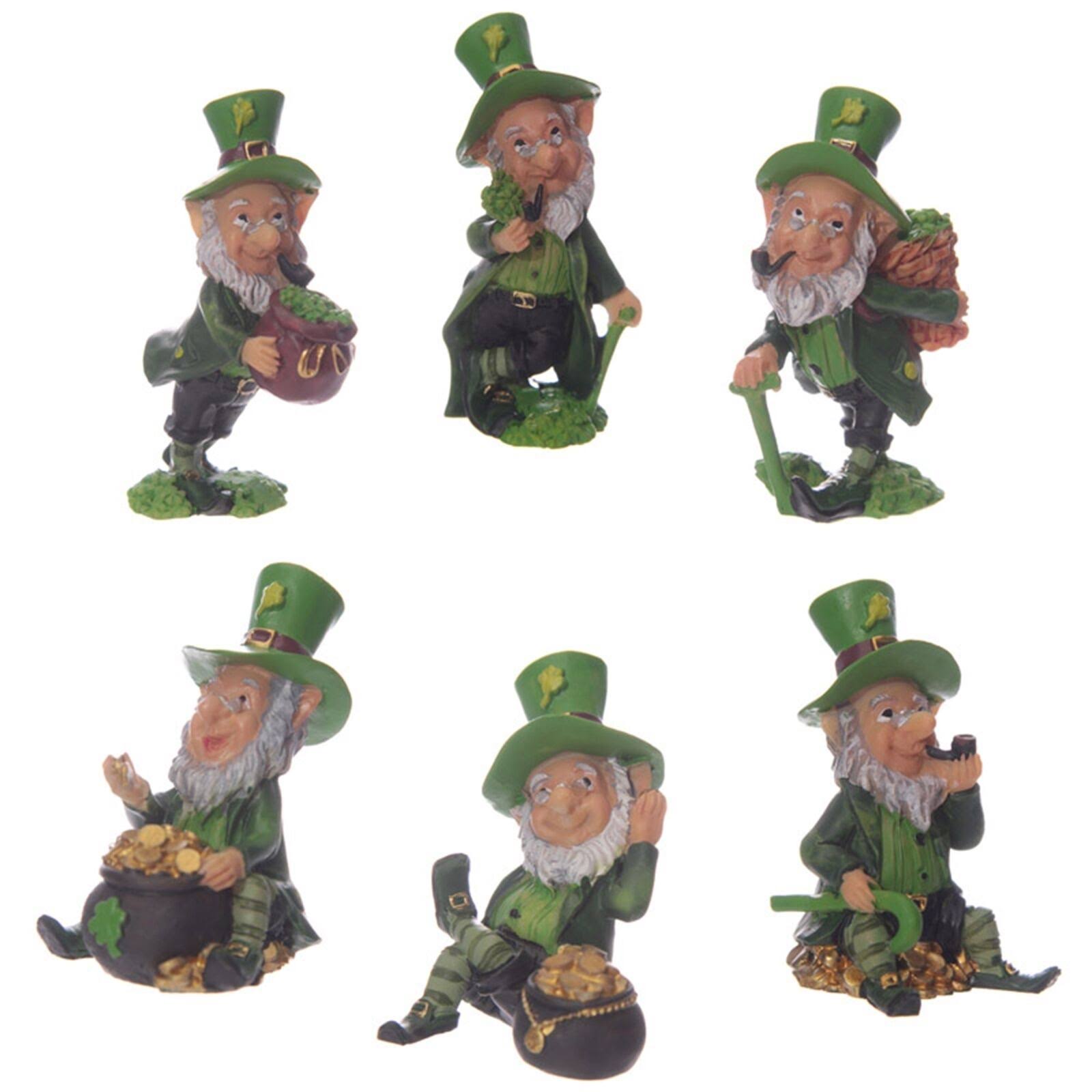 Fun Mini Collectable Leprechaun Figurines IRISH IRELAND BIRTHDAY PRESENT GIFT 