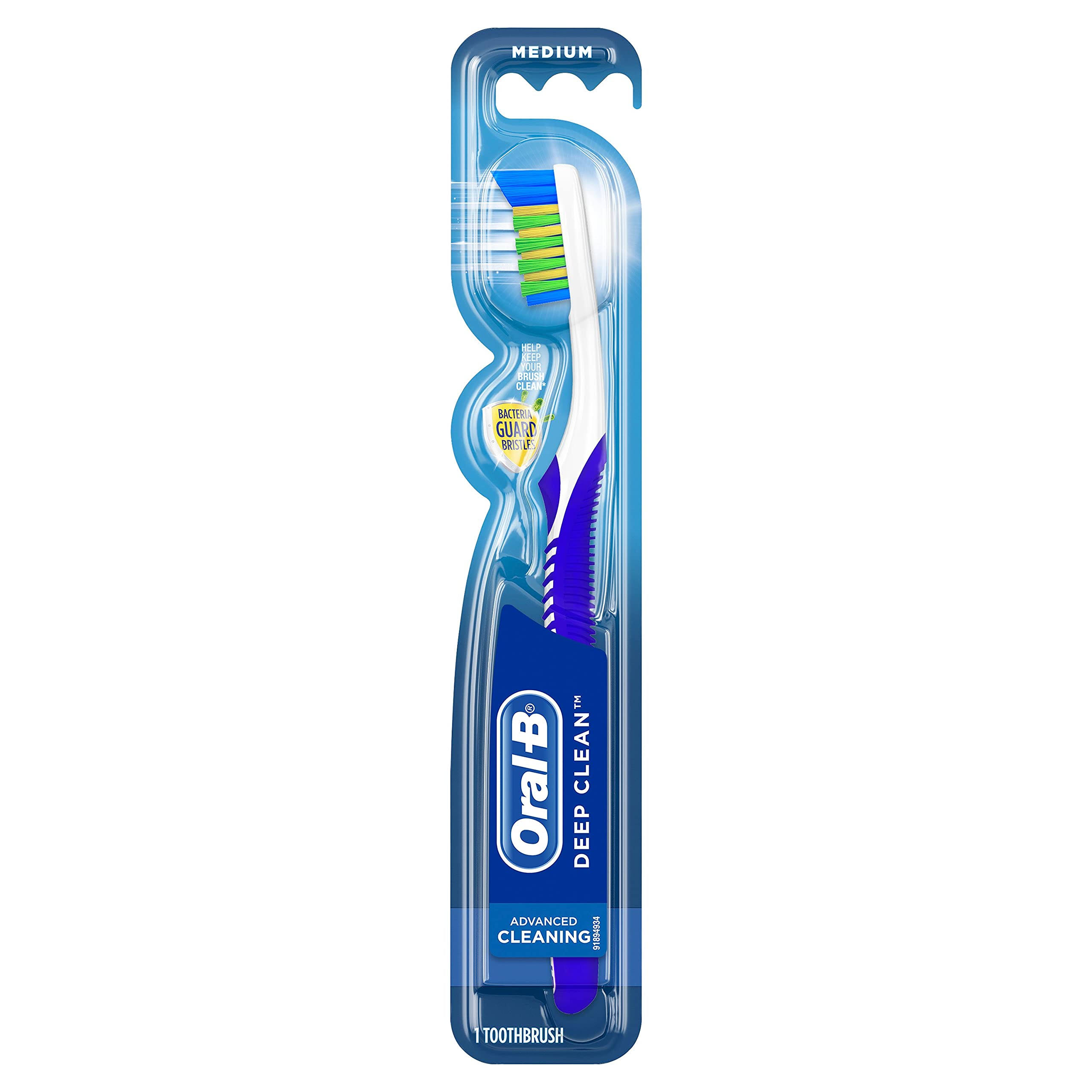 Oral-b Advantage Complete Deep Clean Toothbrush Medium, 1 Each Oral-b