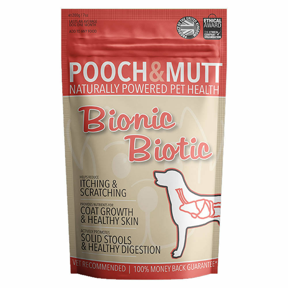 Pooch Mutt Bionic Dog Health Supplement - 200g