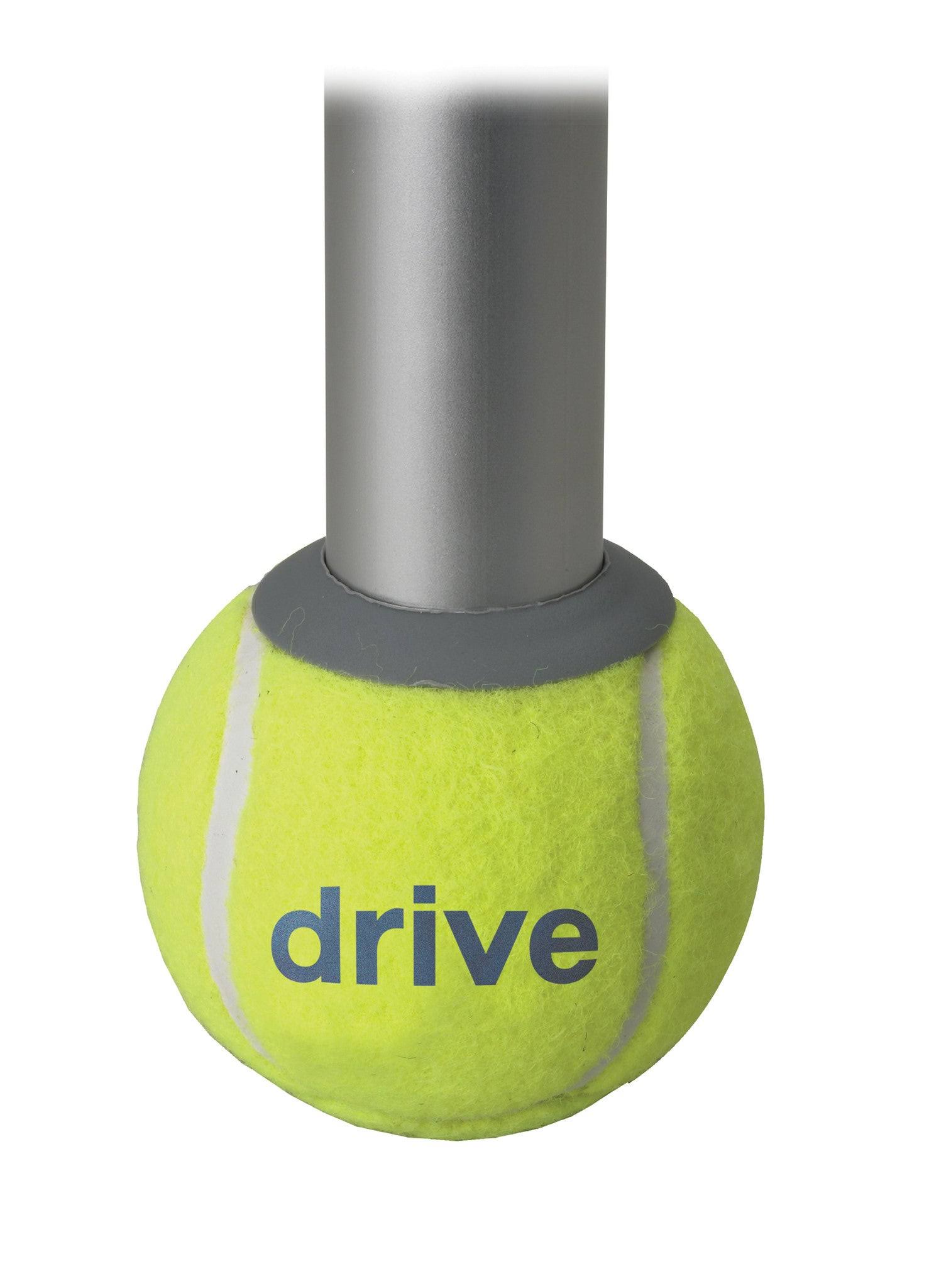 Drive Medical Deluxe Walker Rear Tennis Ball Glides - Yellow