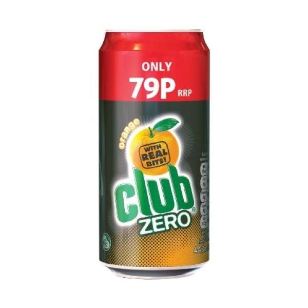 Club Zero Orange Drink - 440ml