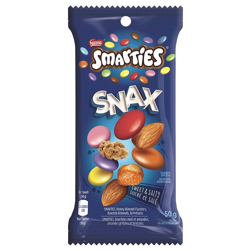 Smarties Snax Candy - 50g