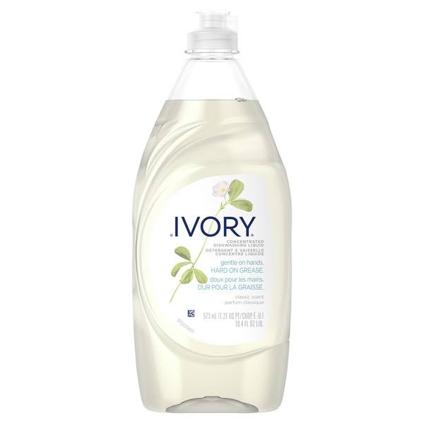 Ivory Concentrated Dishwashing Liquid - 573ml, Classic Scent