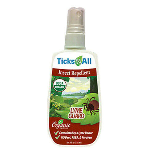 Insect Repellent Lyme Guard 4 oz by Ticks-n-all