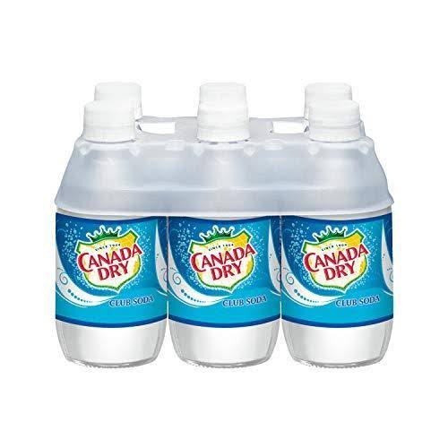 Canada Dry Club Soda, 10 FL oz (Pack of 6)