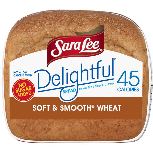Sara Lee No Sugar Added Smooth Wheat Bread - 15 oz