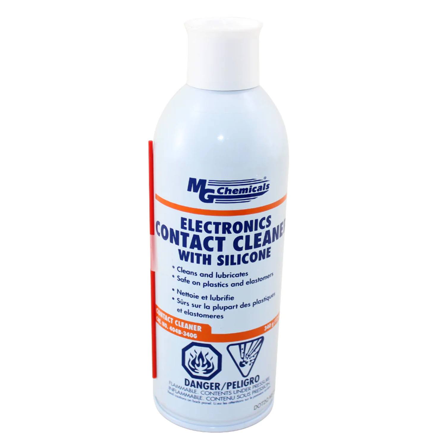 MG Chemicals Contact Cleaner with Electronic Grade Silicones - 340g