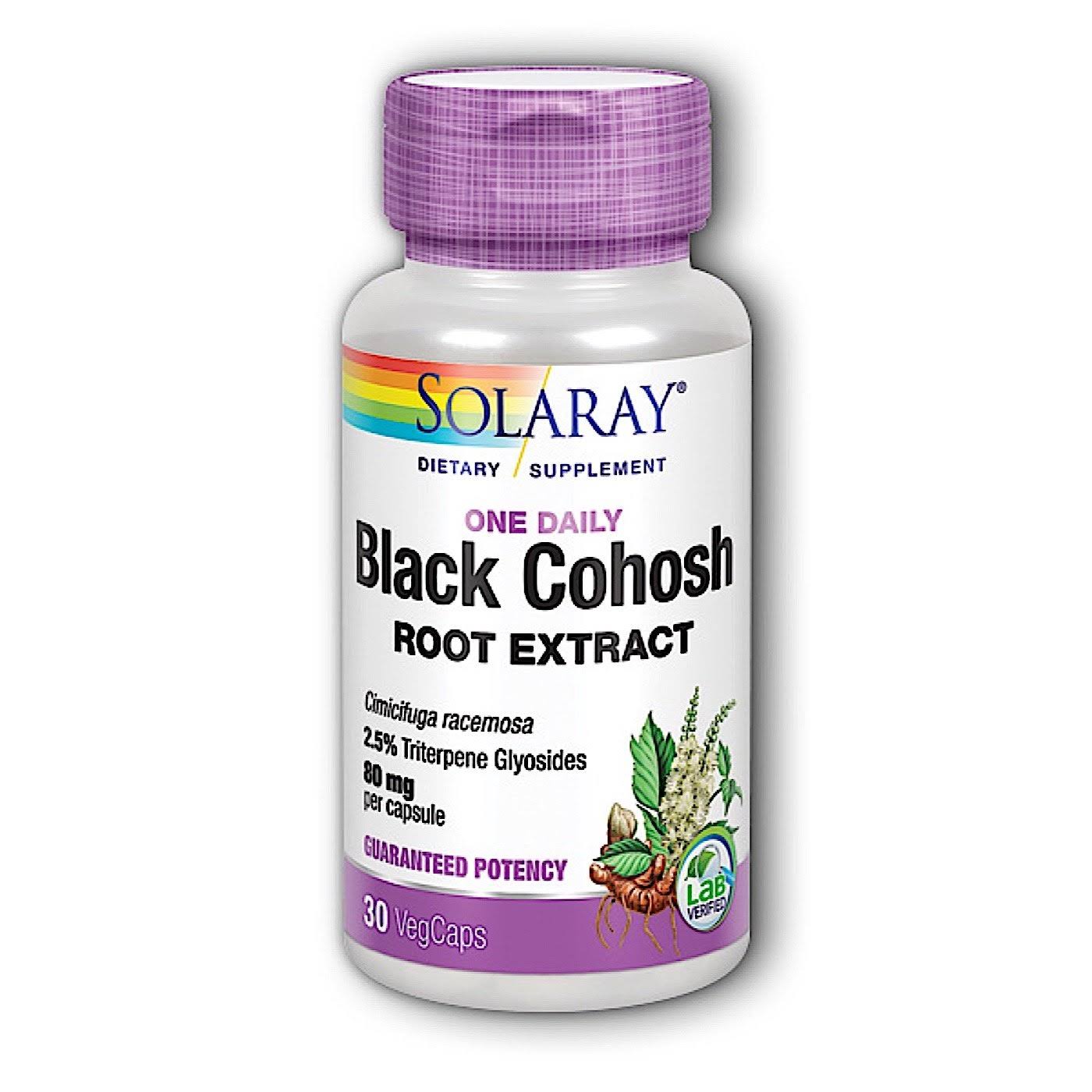 Solaray Black Cohosh Extract - 180mg, 30 Count
