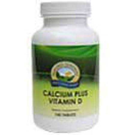 Nature's Sunshine Calcium Plus Vitamin D Supplement - 150 Tablets