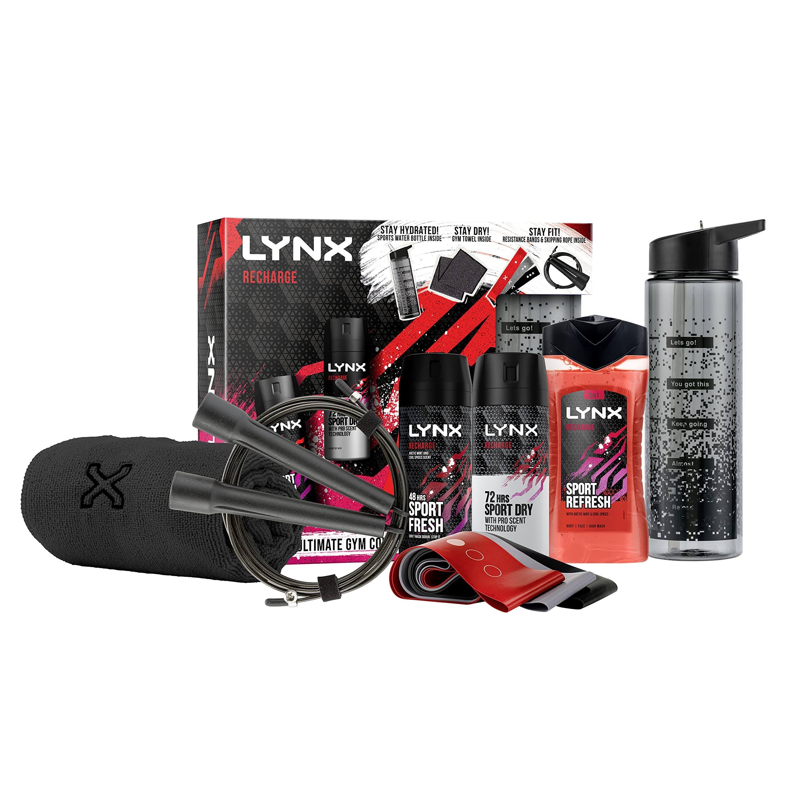 Lynx Recharge Ultimate Gym Gift Set