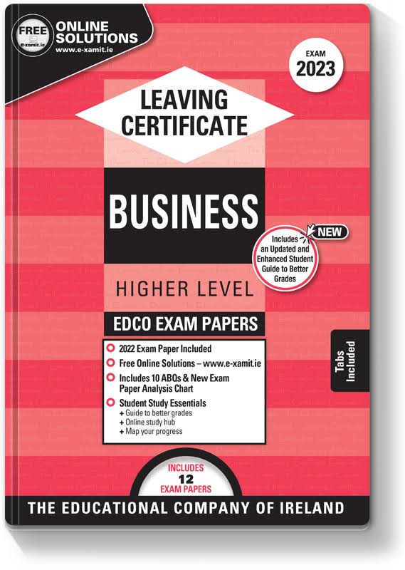Business Higher Level Leaving Certificate