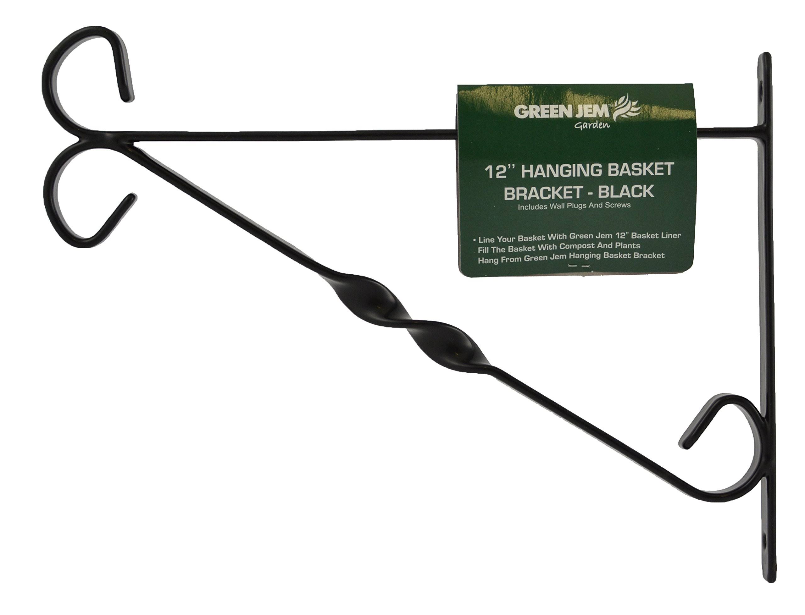 Supagarden Hanging Basket Bracket 35cm/14 Green 