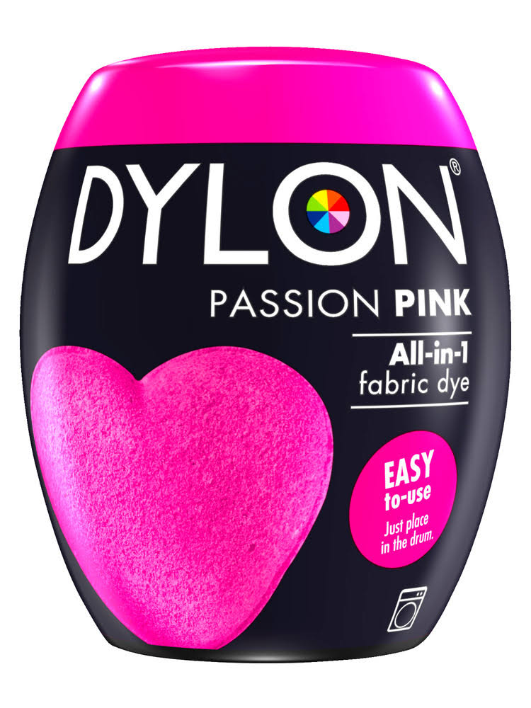 Dylon All-in-1 Fabric Dye - 350g, Passion Pink