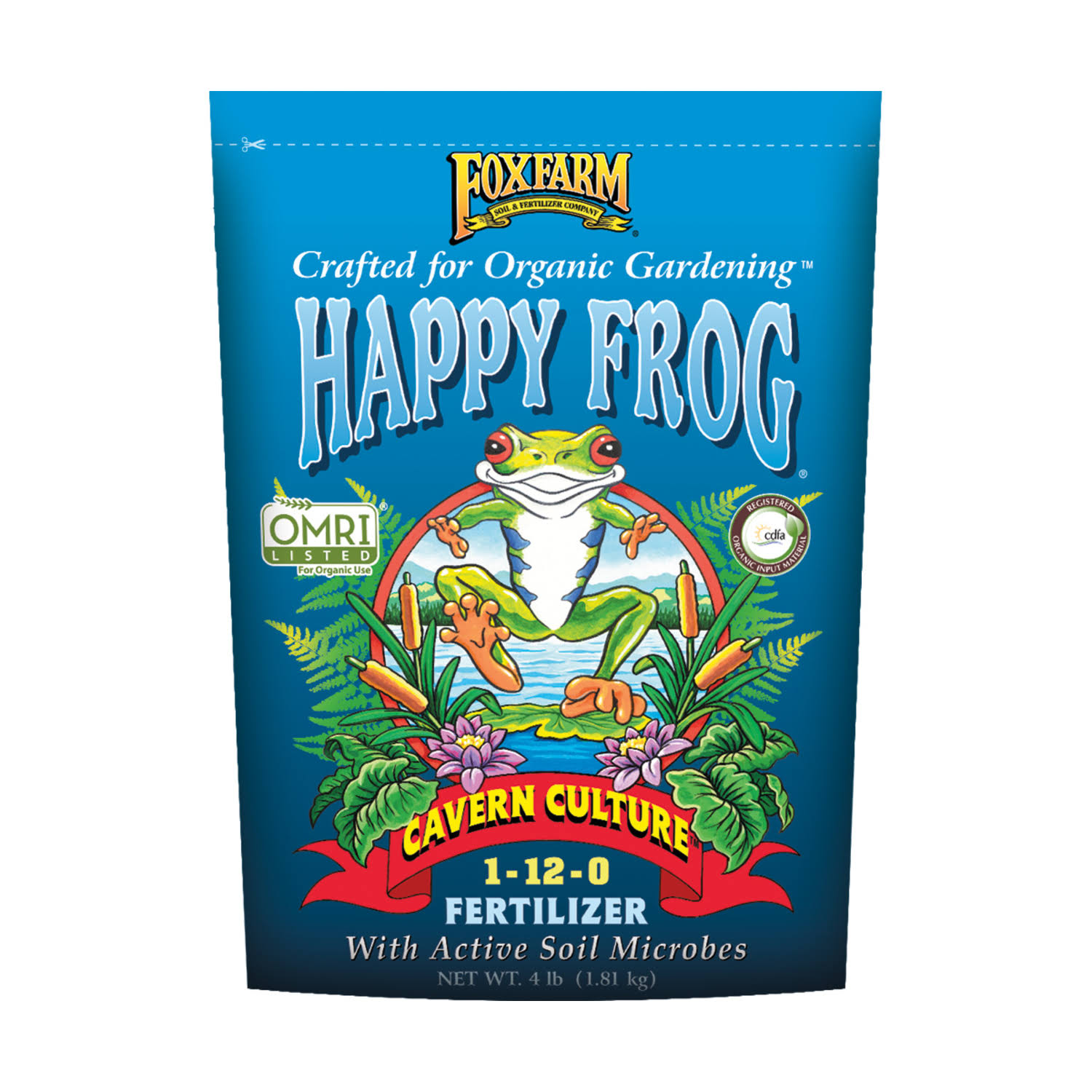 FoxFarm Happy Frog Cavern Culture Fertilizer - 4 Pound