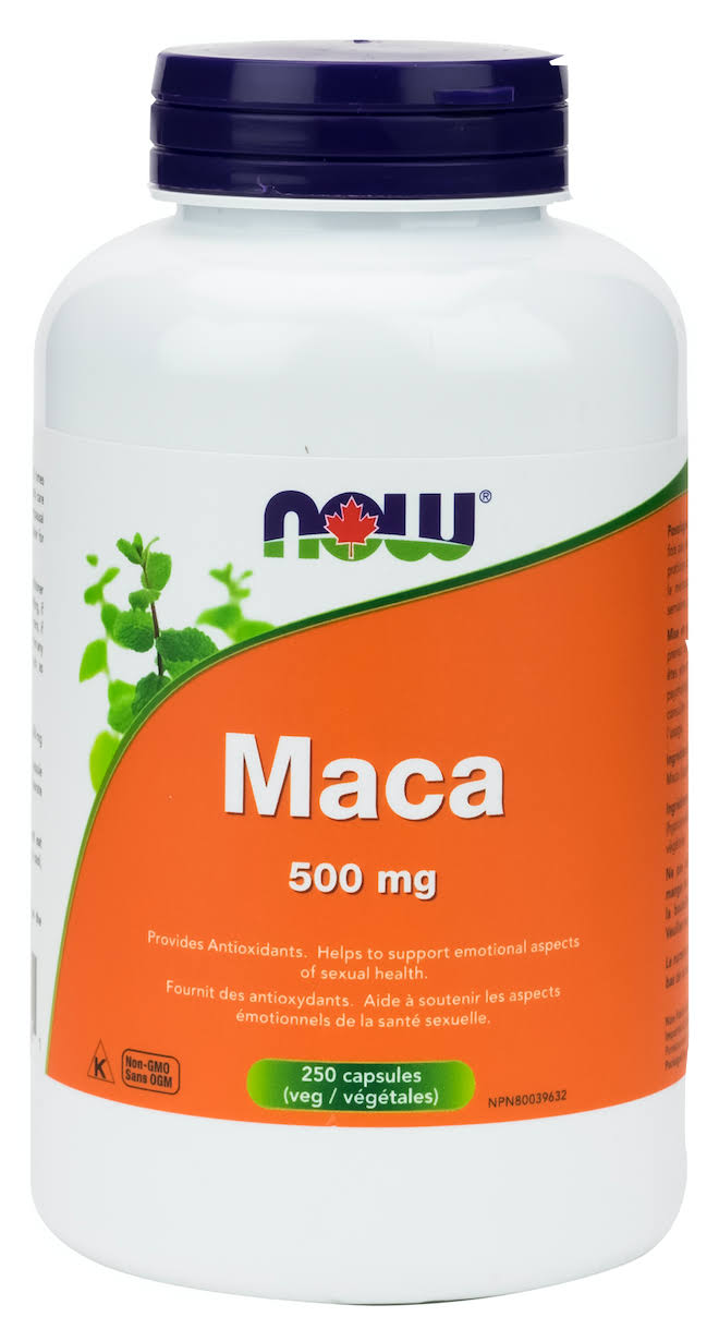 Now Maca Dietary Supplement - 500mg, 250ct