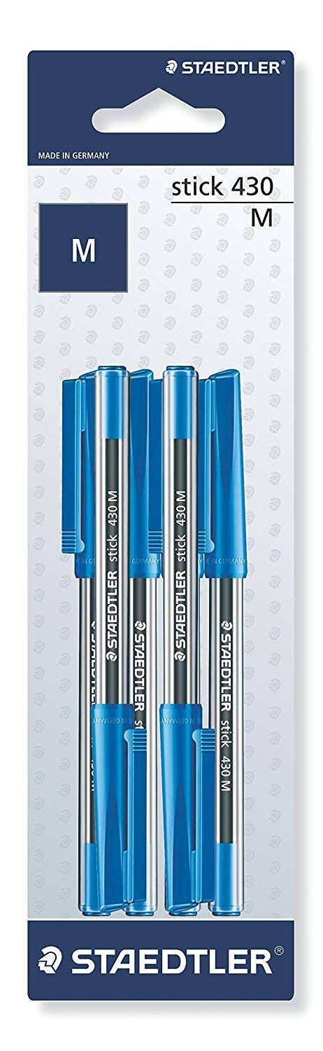 Staedtler Stick Pen - Pack of 6 - Blue