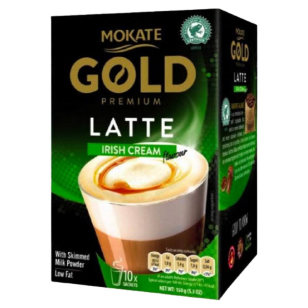 Mokate Gold Premium Irish Cream Latte 10 Sachets