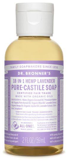 Dr Bronner's Lavender Liquid Soap 473 ml