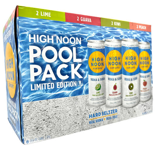 High Noon Sun Sips Pool Variety Hard Seltzer
