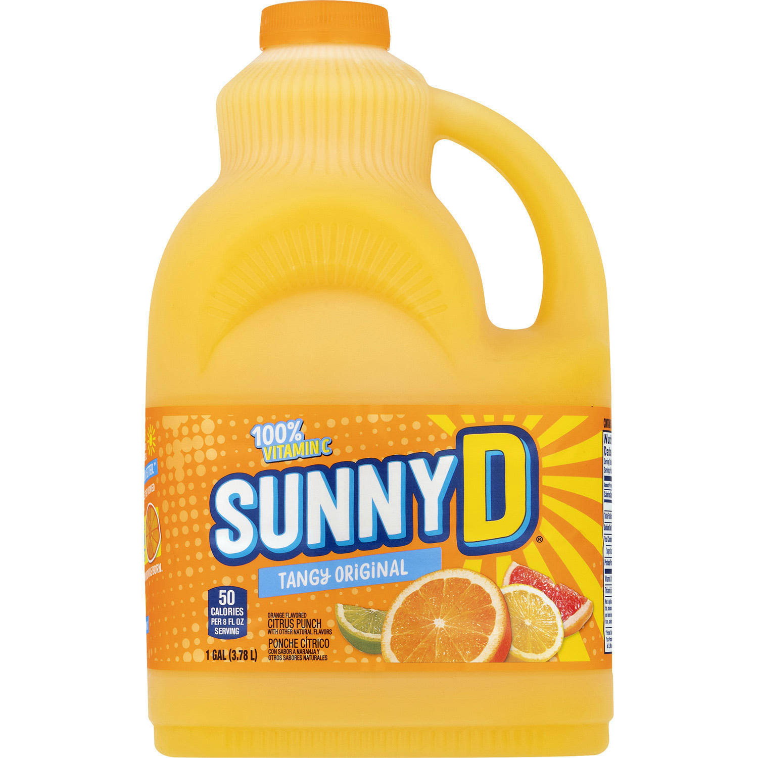 Sunny D Citrus Punch - Orange Flavored, Tangy Original - 1gal