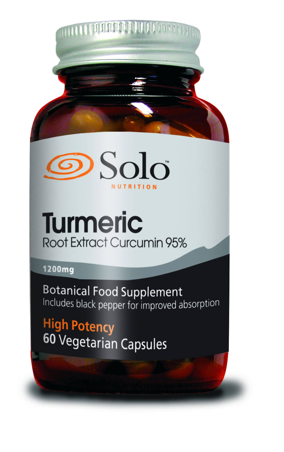 Solo Nutrition Turmeric 1200mg, 60 Capsules