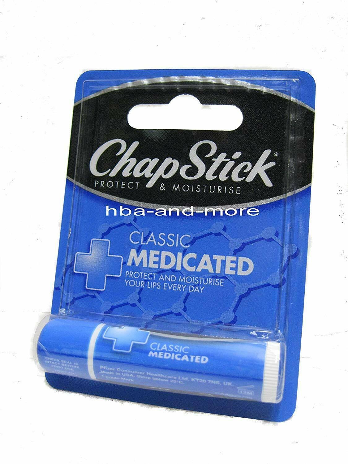 Chap Stick Classic Medicated Lip Balm - 0.15oz