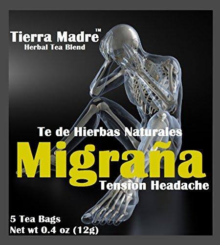 Tierra Madre Te Migrana Migraine Tradiconal Herbal Support - 10 Pack o