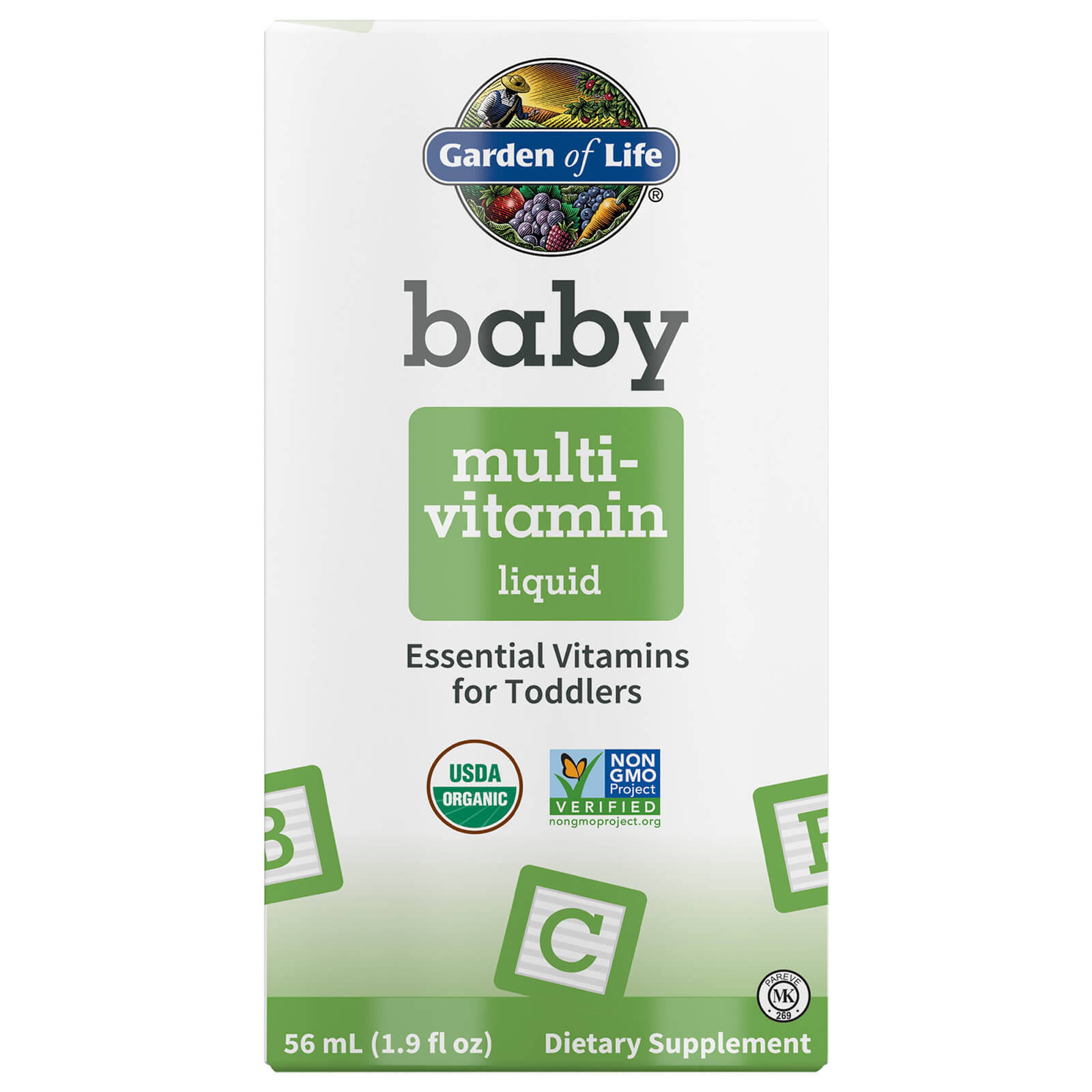 Garden of Life Baby Multivitamin Liquid - 1.9 fl. oz (56 ml)