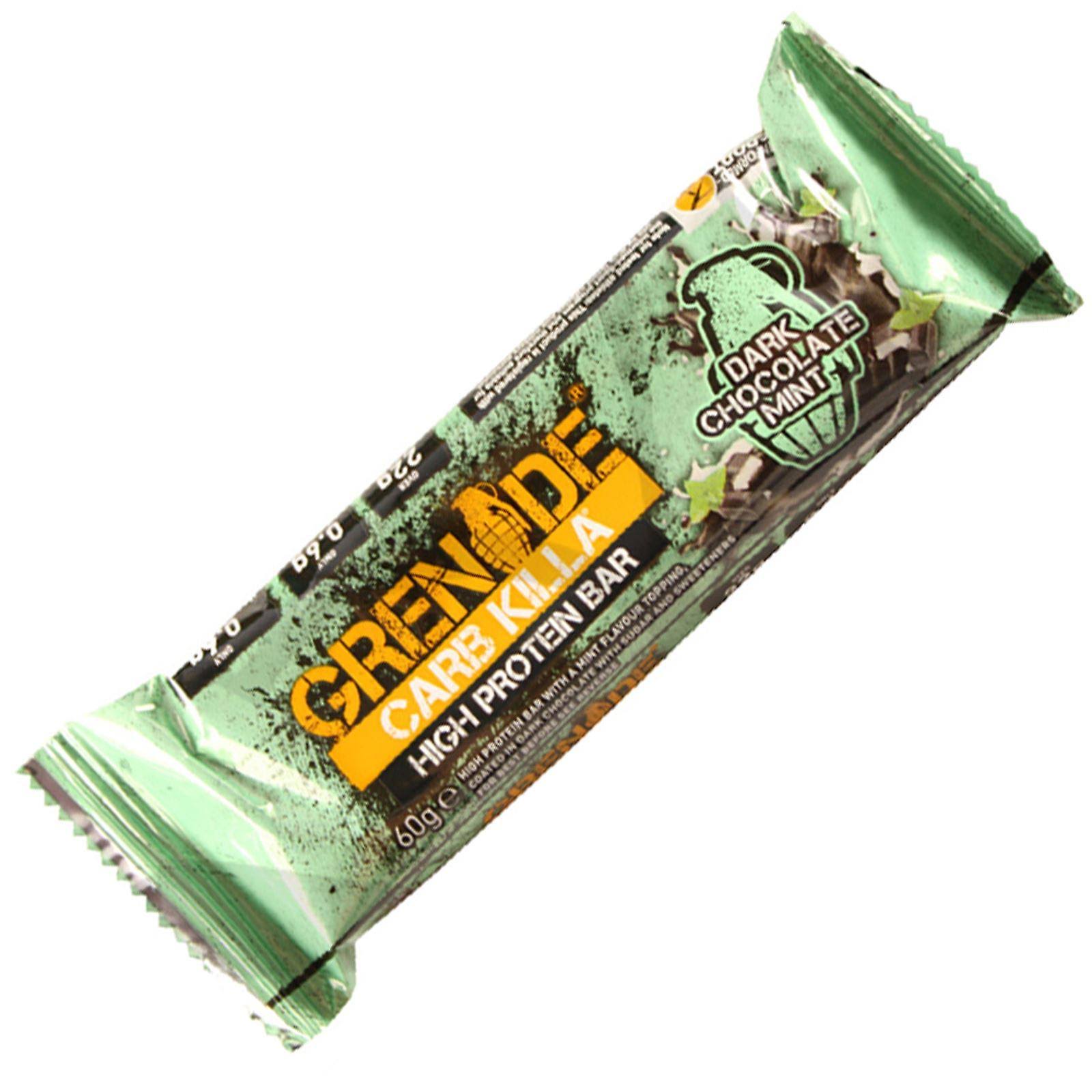 Grenade Carb Killa High Protein Bar - Dark Chocolate Mint, 60g