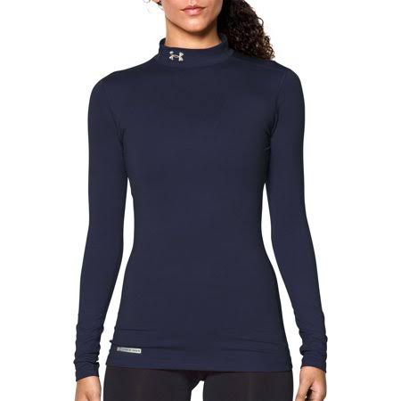 Under Armour Women's ColdGear Fitted Mock, Royal, Xs