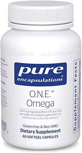 Pure Encapsulations One Omega Dietary Supplements - 60ct