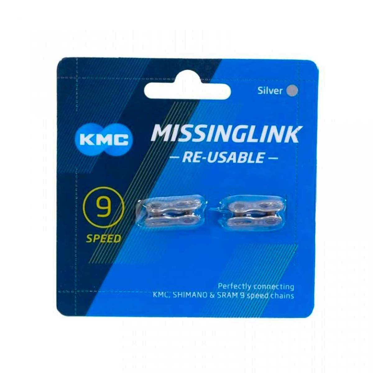 KMC Bicycle Chain Missing Link - 2pk, 9 Speed