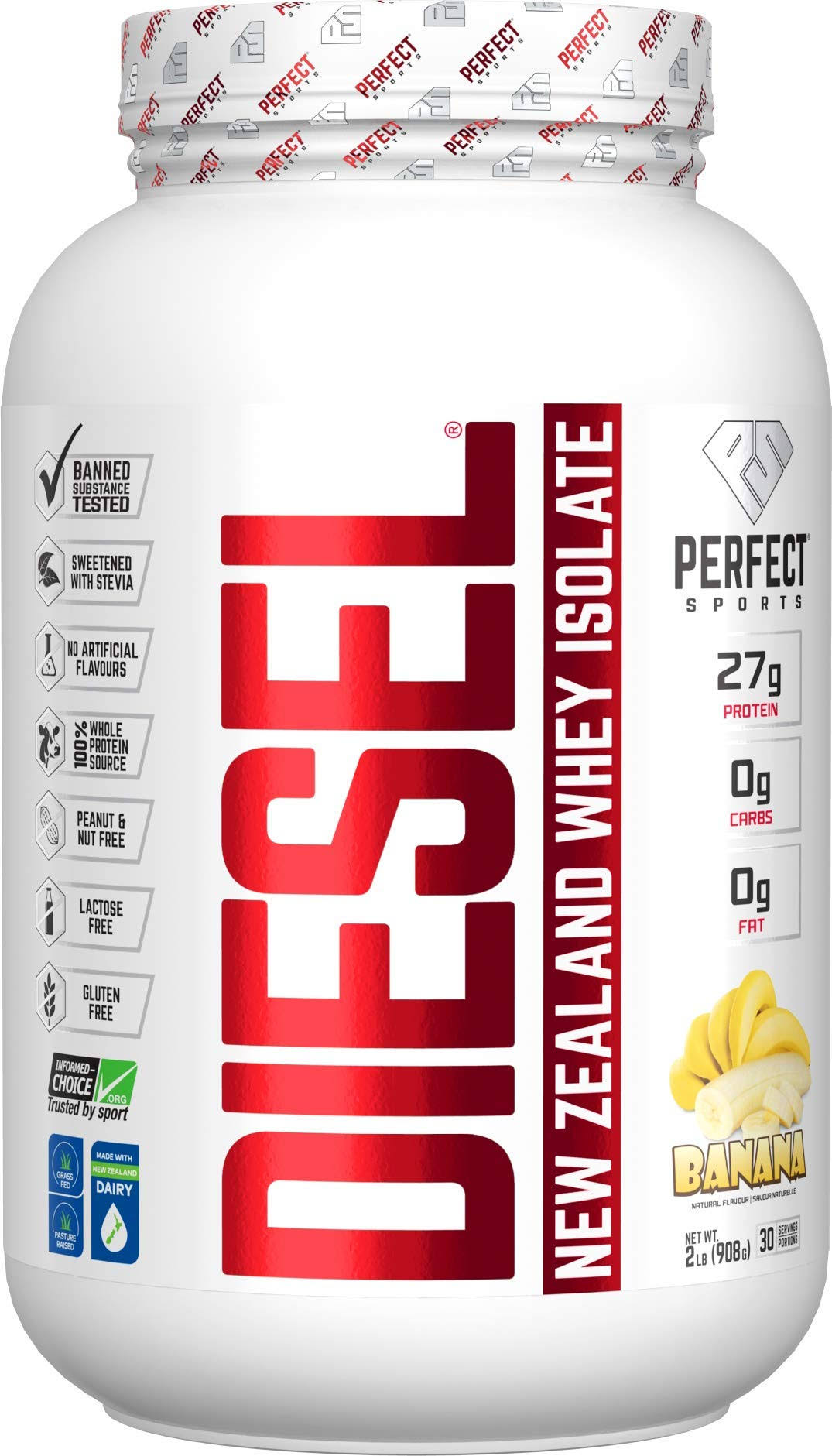 Perfect Diesel Whey Protein Isolate - Banana
