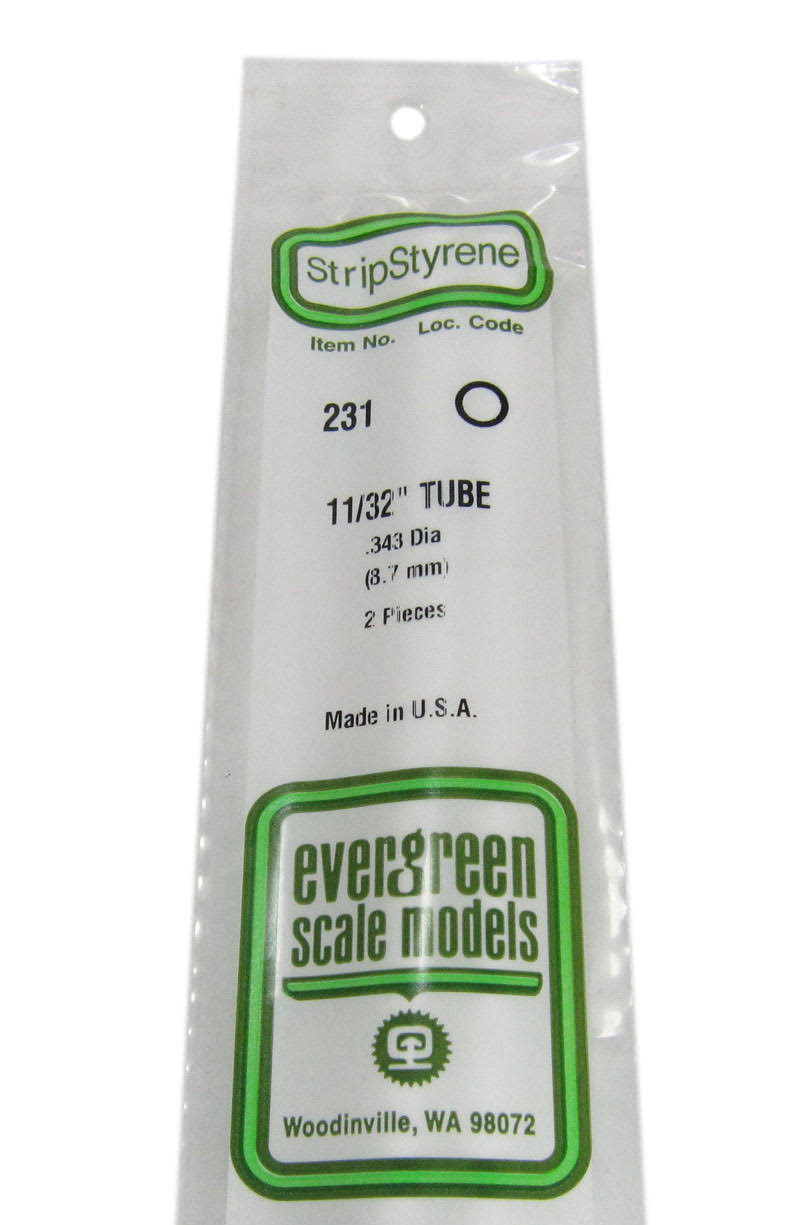 Evergreen Styrene Tube - 8.70MM