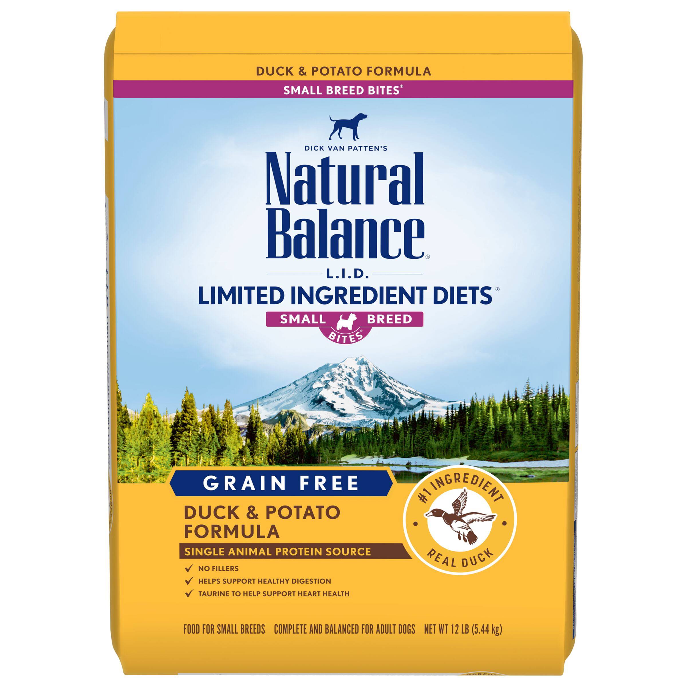 Natural Balance Limited Ingredient Diets Small Breed Adult Dog Food - Duck and Potato, size: 12 lbs | PetSmart