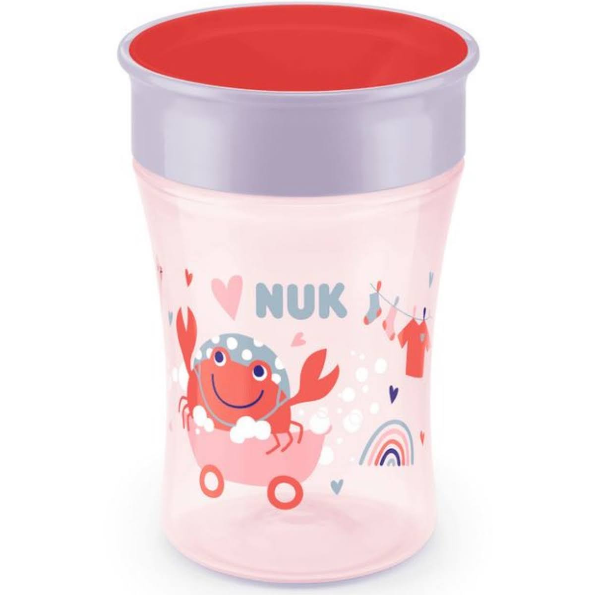 Nuk Magic Cup - Cup, Drinking Cup, Pink, 8+m