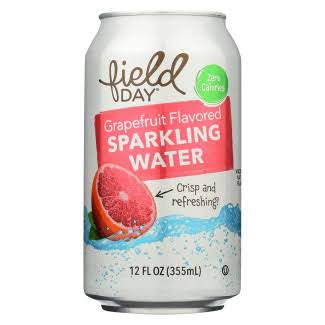 Field Day Sparkling Water Grapefruit Flavored