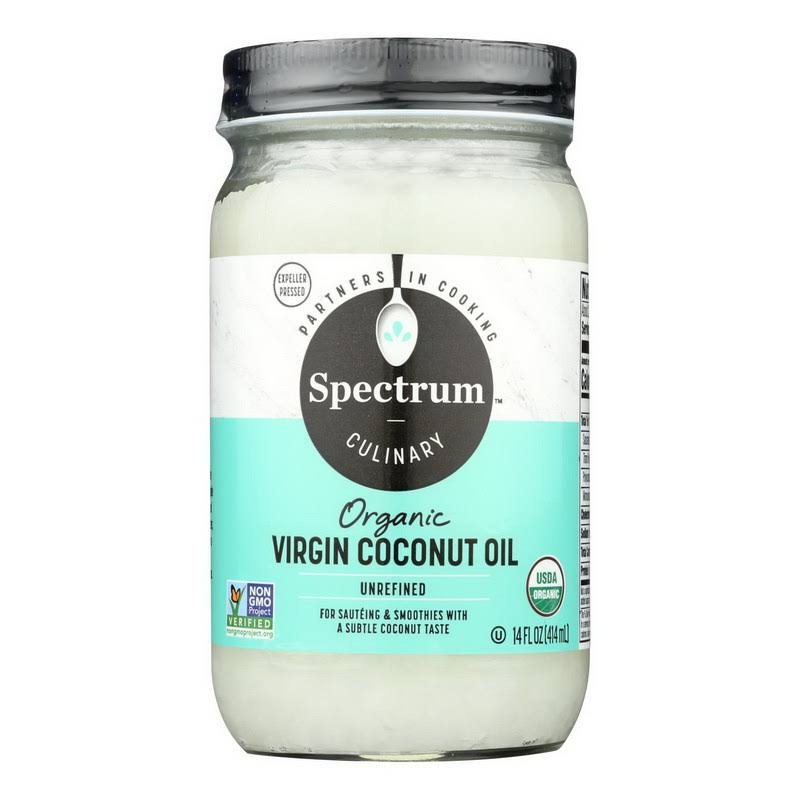 Spectrum Organic Virgin Coconut Oil - Unrefined, 14 fl oz