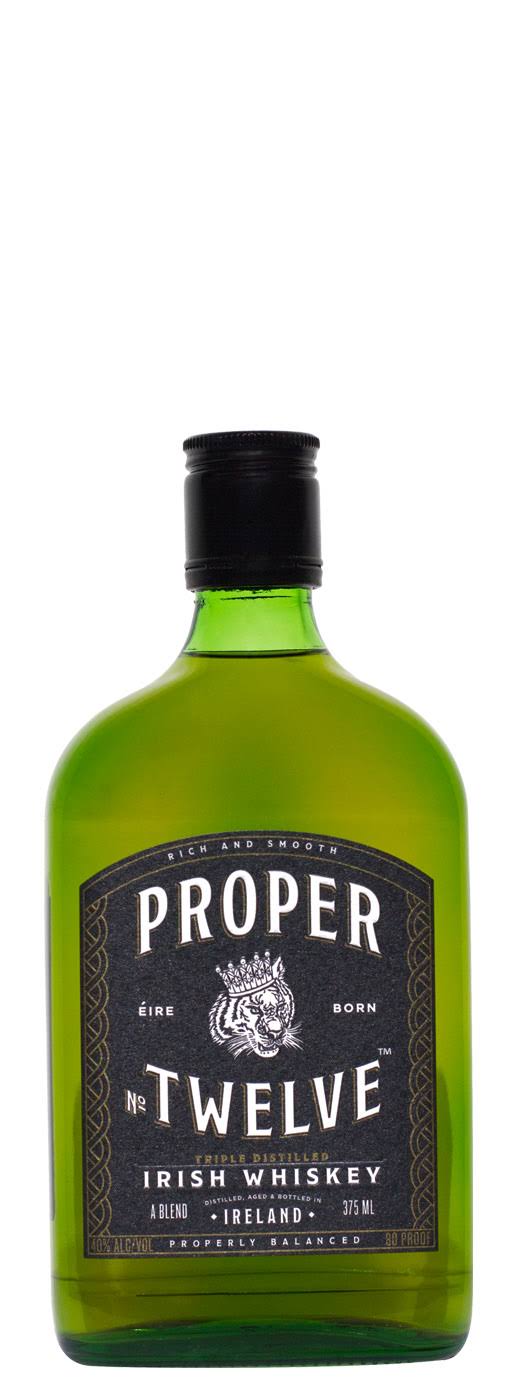 Proper Twelve Whiskey, Irish, Triple Distilled - 375 ml