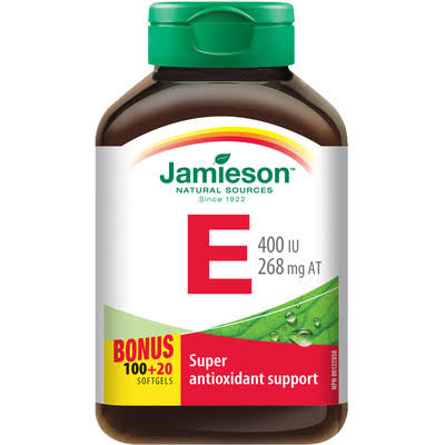 Jamieson Vitamin E Super Antioxidant Support - 120ct