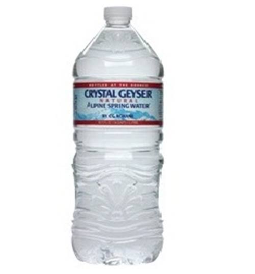 Crystal Geyser Alpine Spring, 33.8 oz (1 Liter) Bottles, Pack of 15