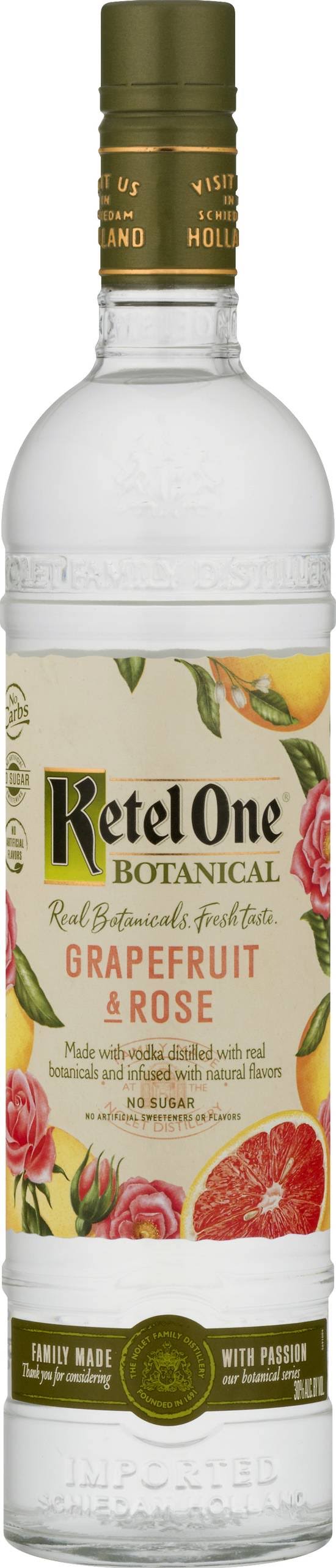 Ketel One Botanicals Grapefruit and Rose, 70 CL | Shop Now at The Drink Garden