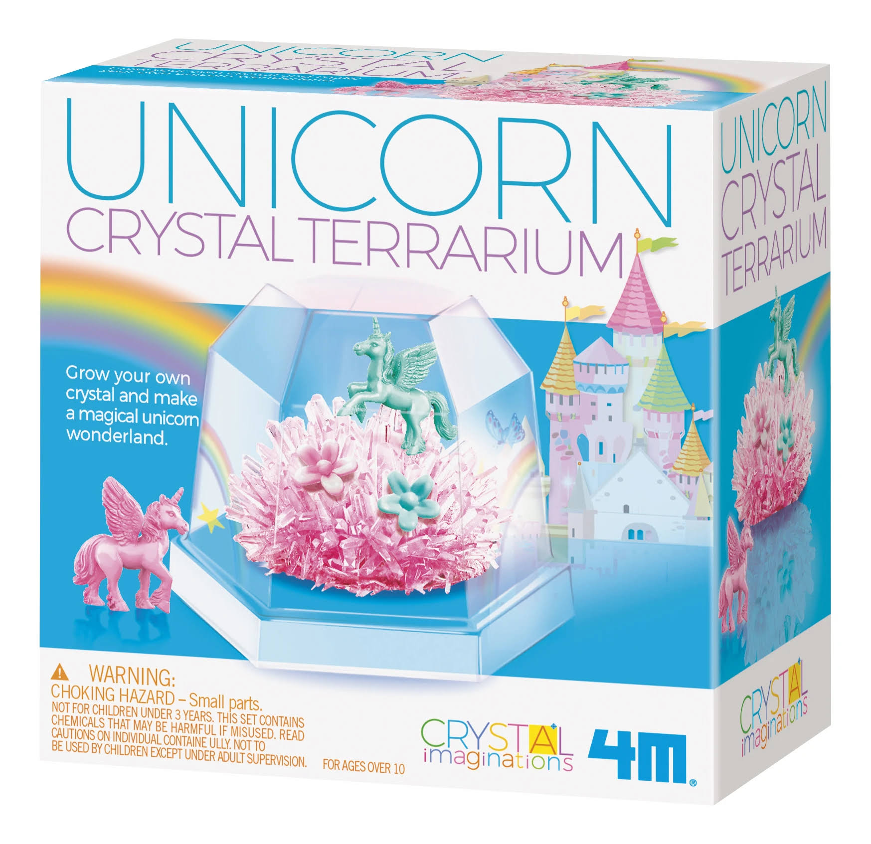 4m Unicorn Crystal Growing Terrarium DIY Science Kit
