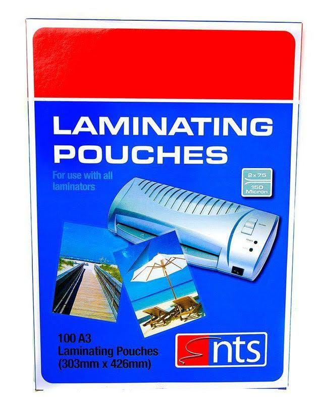 NTS - A3 Laminating Pouches - Pack of 100