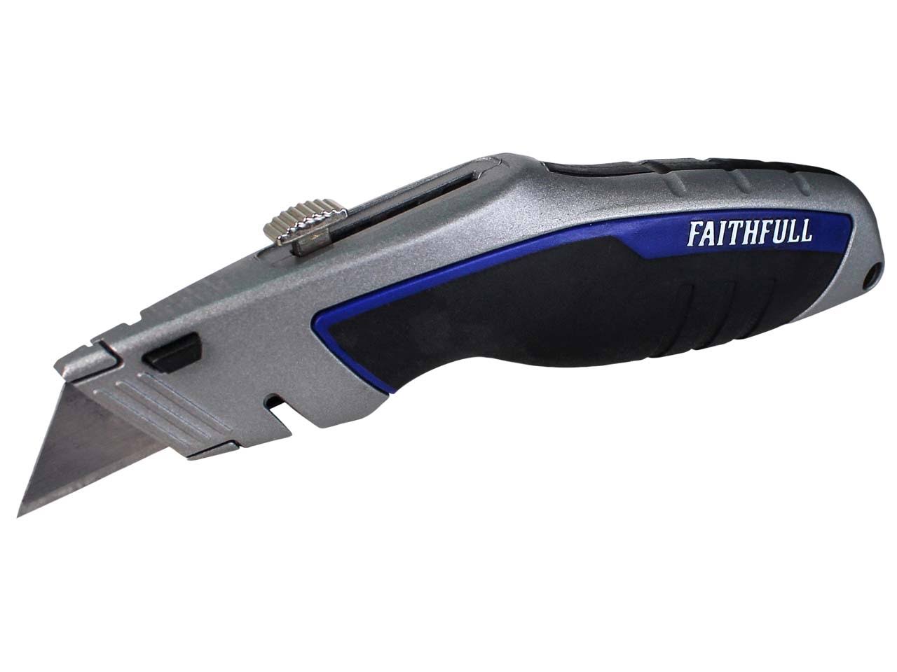 Faithfull FAITKRPRO Professional Retractable Utility Knife