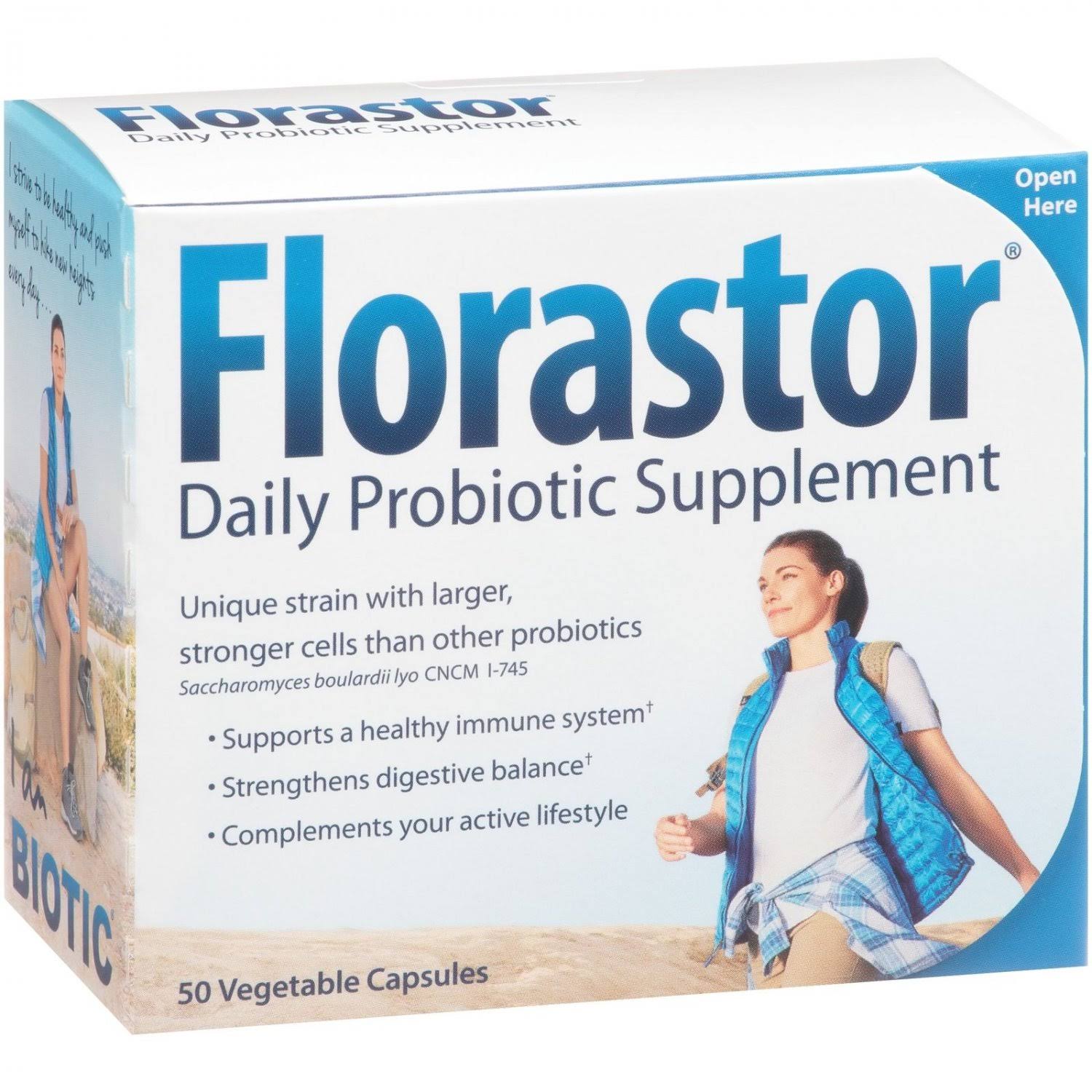 Florastor Daily Probiotic Supplement - 50pk