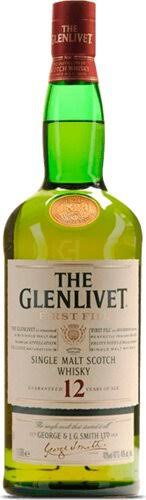 Glenlivet 12 Year Scotch Single Malt 750ml